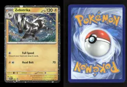 Zebstrika (Cosmos Holo) 201 Holo Scarlet & Violet Promo NM/M Pokemon - Image 3