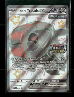 Iron Treads ex 073 Holo Miscellaneous Cards & Products NM/M Pokemon - Image 1