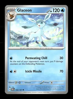 Glaceon 054/167 Twilight Masquerade NM/M Pokemon - Image 1