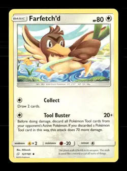 Farfetch'd 127/181 Team Up NM/M Pokemon - Image 1