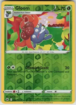 Reverse Holo Gloom 002/159 Uncommon Crown Zenith Near Mint - Image 1
