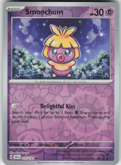 Reverse Holo Smoochum 075/191 Common Surging Sparks Near Mint - Image 1