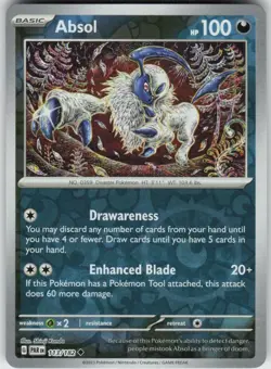 Reverse Holo Absol 113/182 Uncommon Paradox Rift Near Mint - Image 1