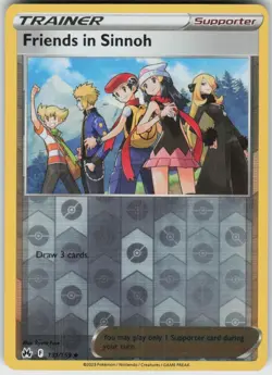 Reverse Holo Friends in Sinnoh 131/159 Uncommon Crown Zenith Near Mint - Image 1