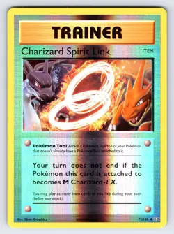 Charizard Spirit Link 75/108 XY Evolutions Pokemon Card TCG Reverse Holo - VLP - Image 1