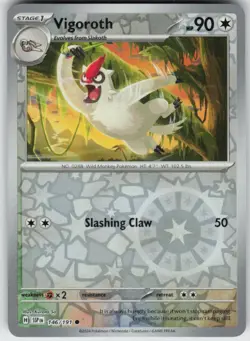 Reverse Holo Vigoroth 146/191 Common Surging Sparks Near Mint - Image 1