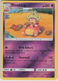 Reverse Holo Slowking 48/147 Rare Burning Shadows Near Mint - Image 1