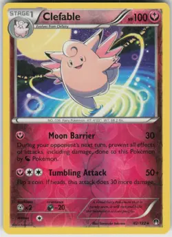 Reverse Holo Clefable 82/122 Rare BREAKpoint Near Mint - Image 1