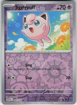 Reverse Holo Jigglypuff 083/193 Common Paldea Evolved Near Mint - Image 1
