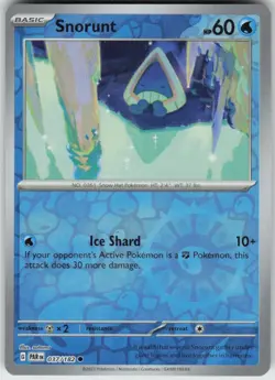 Reverse Holo Snorunt 037/182 Common Paradox Rift Near Mint - Image 1