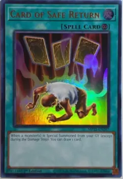 Card of Safe Return - MP25-EN297 - Ultra Rare - NM/M - Image 1