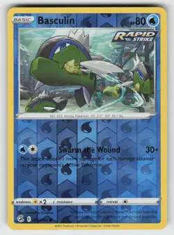Reverse Holo Basculin 070/264 Common Fusion Strike Near Mint - Image 1