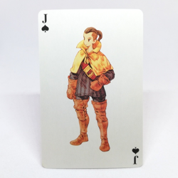 Orran Durai spade J FINAL FANTASY Tactics PlayStation playing card Game Squre - Image 1
