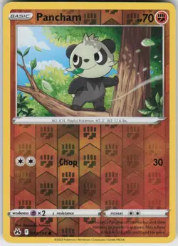 Reverse Holo Pancham 072/159 Common Crown Zenith Near Mint - Image 1
