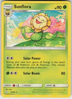 Sunflora 8/236 Rare Cosmic Eclipse Near Mint - Image 1