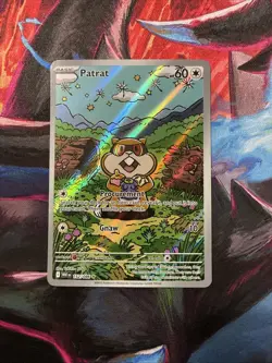 Pokemon TCG Patrat White Flare 152/086 Illustration Rare NM Card - Image 1