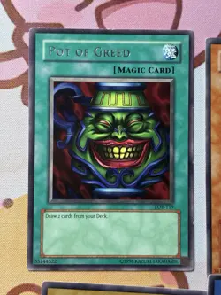 Yu-Gi-Oh! TCG 1st Edition 6-Card Lot English Pot of Greed Cyber Jar BLS - Image 4