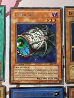 Yu-Gi-Oh! TCG 1st Edition 6-Card Lot English Pot of Greed Cyber Jar BLS - Image 5