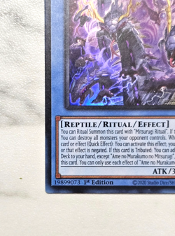 Yugioh! Ame no Murakumo no Mitsurugi - SUDA-EN092 - Ultra Rare - 1st Edition NM - Image 5