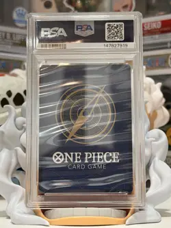 2025 One Piece OP11-114 Gum-Gum Fire-Fist Pistol Red Hawk Alt Art PSA 10 - Image 2