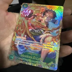 Monkey.D.Luffy (118) OP13-118 Secret Rare Carrying On His Will One Piece NM - Image 3