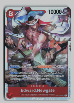 (2) Edward.Newgate SR OP16-003 - The Time for Batle ENGLISH One Piece TCG - Image 2