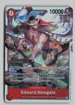 (2) Edward.Newgate SR OP16-003 - The Time for Batle ENGLISH One Piece TCG - Image 3