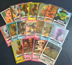 Panini Italian Brainrot Psychedelic Universe -pick- card English Gold Star - Image 1