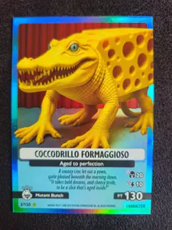 Panini Italian Brainrot Psychedelic Universe -pick- card English Gold Star - Image 4