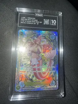 Bandai TAG 10 Shirahoshi EB01-057 A Fist of Divine Speed Alt Art SR JPN - Image 1