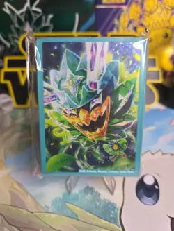 Pokemon TCG Mask of Ogerpon Card Sleeves 65 Count New Sealed Pack - Image 1
