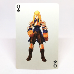 Agrias Oaks CLUB Q FINAL FANTASY Tactics PlayStation playing card Game Squre - Image 1