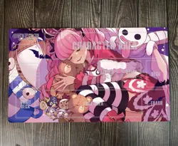 O-P OPCG Girl GTCG CCG Table Mouse Pad Perona Playmat Trading Card Game Mat Bag - Image 1