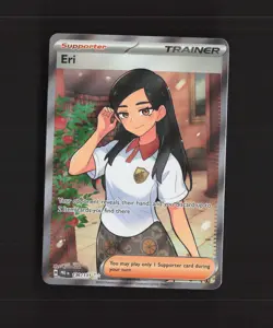 Eri 136/131 Prismatic Evolutions Full Art Ultra Rare Holo Pokemon Card NM - Image 1