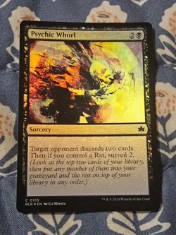 Psychic Whorl FOIL Bloomburrow MTG Magic Cards - Image 2