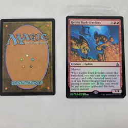 1x MTG FOIL Goblin Dark-Dwellers Buy Box Promo NM Near Mint Magic the Gathering - Image 2