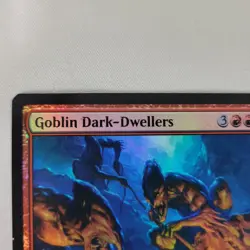 1x MTG FOIL Goblin Dark-Dwellers Buy Box Promo NM Near Mint Magic the Gathering - Image 4
