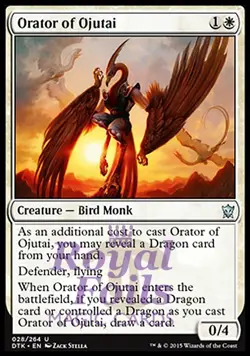 Orator of Ojutai 2x FOIL DTK MTG Dragons of Tarkir Uncommon MINT white - Image 1