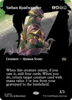 Yathan Roadwatcher (Borderless) - Near Mint MTG Tarkir: Dragonstorm - Image 1