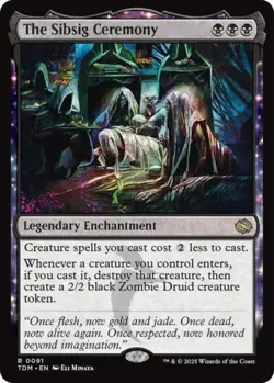 The Sibsig Ceremony - Near Mint MTG Tarkir: Dragonstorm - Image 1