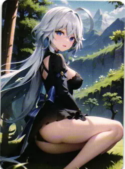 FURINA GENSHIN IMPACT Holographic Goddess Story Anime Collectible Card - Image 2