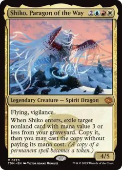 Shiko, Paragon of the Way - Near Mint MTG Tarkir: Dragonstorm - Image 1