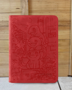 Pokemon Laser Engraved Trading Card Binder Gen 1 Starters (Made To Order) - Image 4