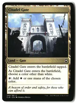 MTG Citadel Gate [CLB - 349] LP - Image 1