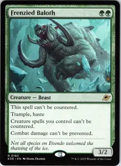 Frenzied Baloth 183 Rare Edge of Eternities Magic: The Gathering Near Mint - Image 1