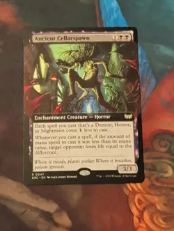 Ancient Cellarspawn (Extended Art) Commander: Duskmourn: House of Horror Regular - Image 1