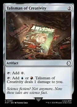 Talisman of Creativity (244) - Magic - Non-Foil - NM - Fallout - Image 1