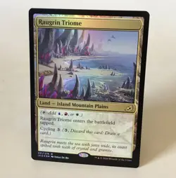 MTG Raugrin Triome - Foil - IKO NM - Image 1