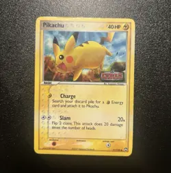 Pokemon TCG EX Power Keepers Pikachu 57/108 Reverse Holo English 2007 40 HP - Image 1