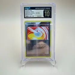 2008 Pokemon Great Encounters Premier Ball #101 Reverse Holo CGC 10 Pristine - Image 1